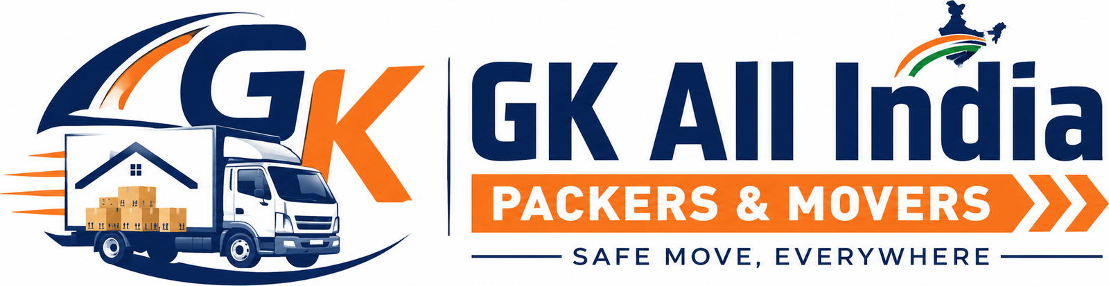 GK All India Packers & Movers Logo